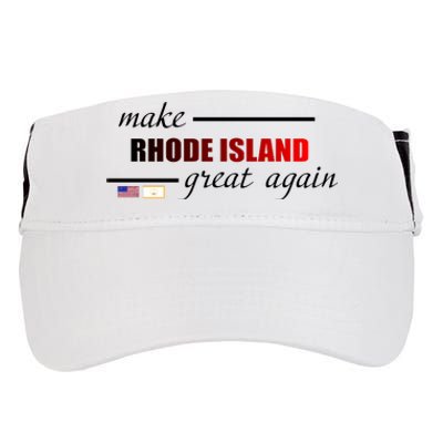 Make Rhode Island Great Again Adult Drive Performance Visor