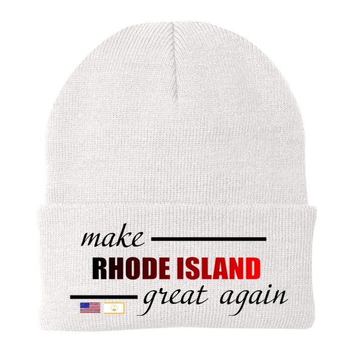 Make Rhode Island Great Again Knit Cap Winter Beanie