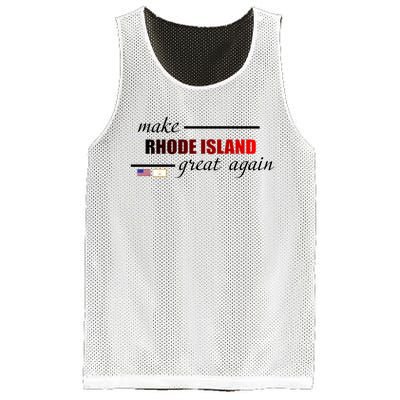 Make Rhode Island Great Again Mesh Reversible Basketball Jersey Tank