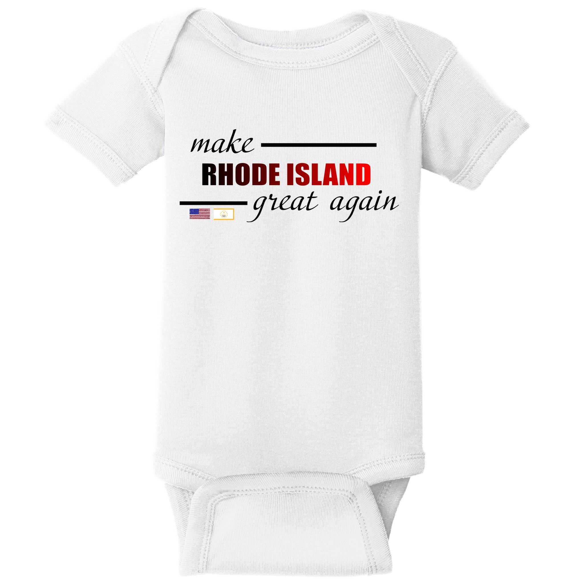 Make Rhode Island Great Again Baby Bodysuit