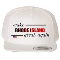 Make Rhode Island Great Again Wool Snapback Cap