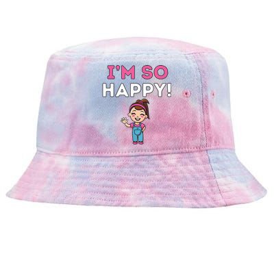 Ms Rachel Im So Happy Preschool Tie-Dyed Bucket Hat