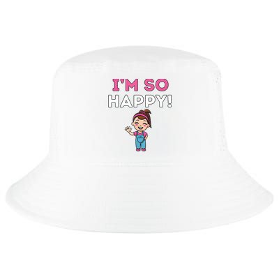 Ms Rachel Im So Happy Preschool Cool Comfort Performance Bucket Hat