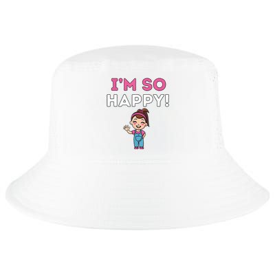 Ms Rachel Im So Happy Preschool Cool Comfort Performance Bucket Hat