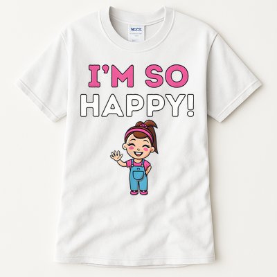 Ms Rachel Im So Happy Preschool Tall T-Shirt