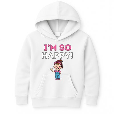 Ms Rachel Im So Happy Preschool Kids Hoodie