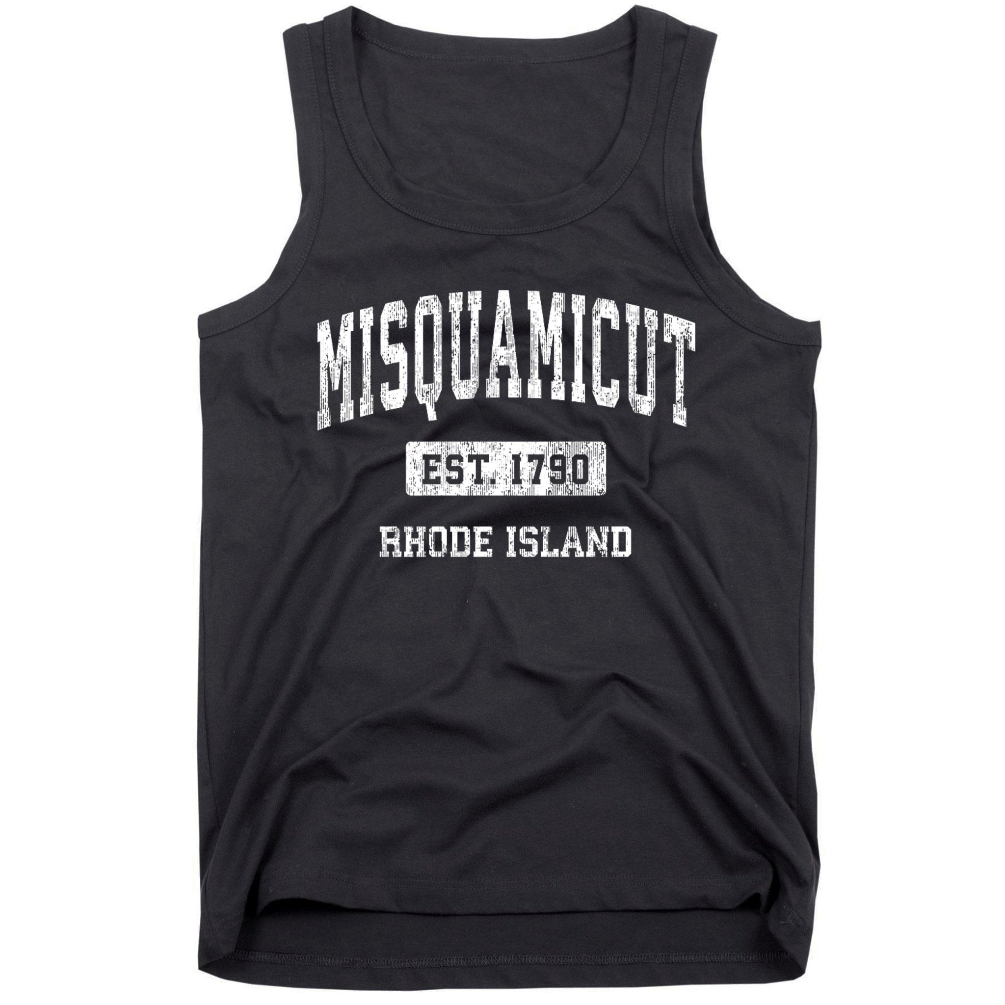 Misquamicut Rhode Island Ri Vintage Athletic Sports Tank Top