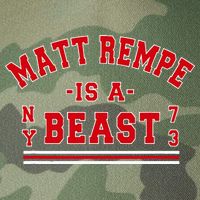 Matt Rempe Is A Beast Legacy Tie Dye Trucker Hat