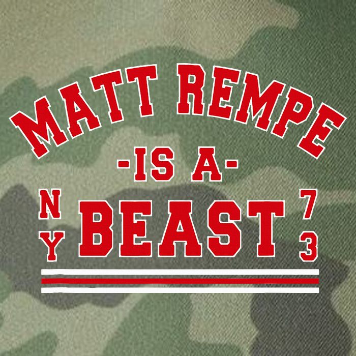 Matt Rempe Is A Beast Legacy Tie Dye Trucker Hat