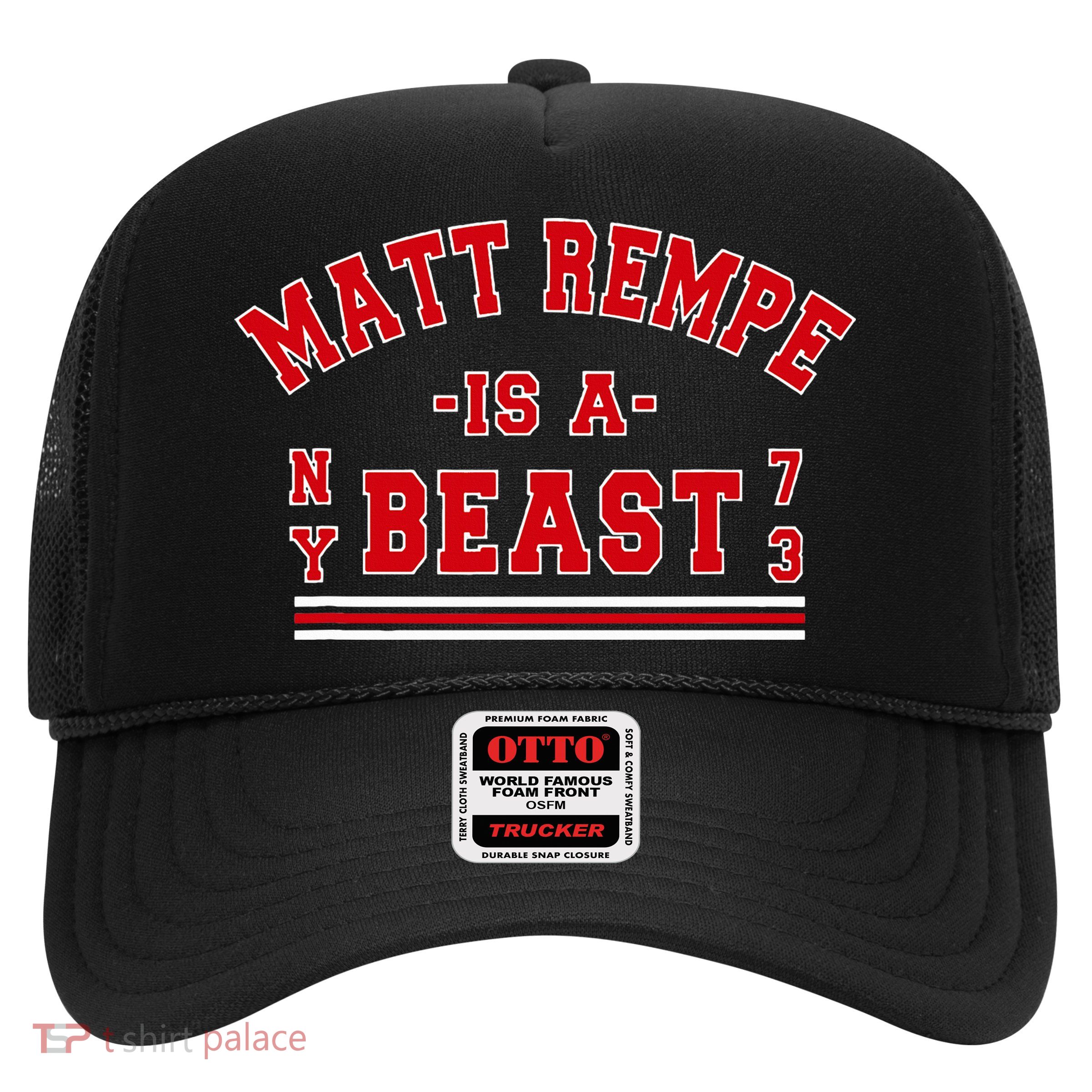 Matt Rempe Is A Beast Trucker Hat