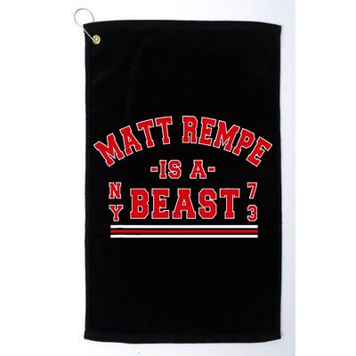 Matt Rempe Is A Beast Golf Towel