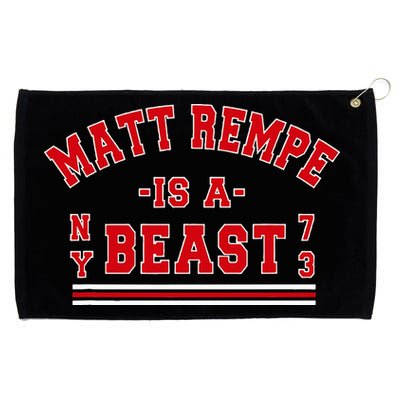 Matt Rempe Is A Beast Grommeted Golf Towel