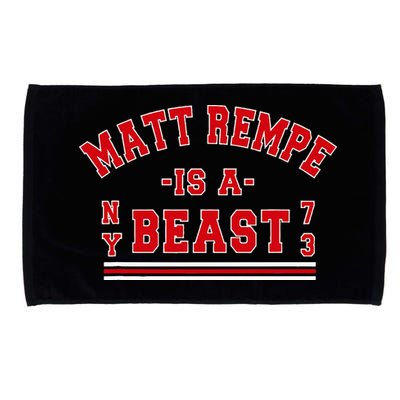 Matt Rempe Is A Beast Microfiber Hand Towel
