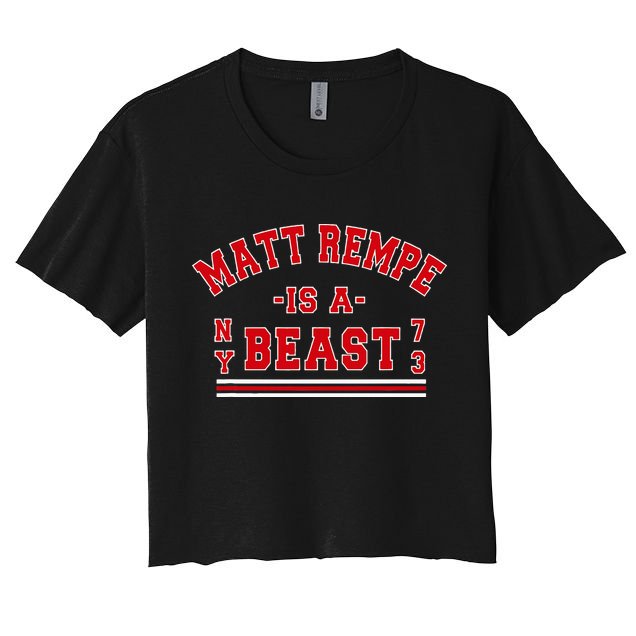 Matt Rempe Is A Beast Crop Top
