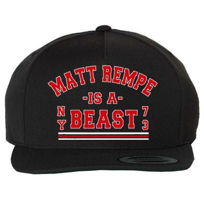 Matt Rempe Is A Beast Wool Snapback Cap