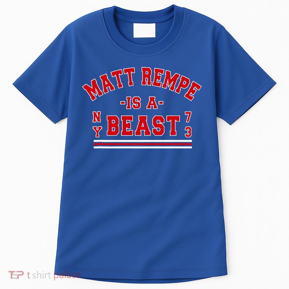 Matt Rempe Is A Beast Tall T-Shirt