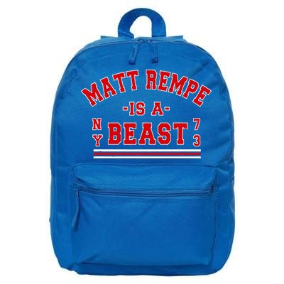 Matt Rempe Is A Beast 16 in Basic Backpack