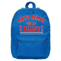 Matt Rempe Is A Beast 16 in Basic Backpack