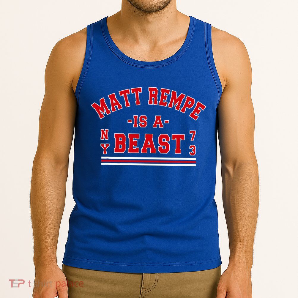 Matt Rempe Is A Beast Tank Top