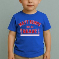 Matt Rempe Is A Beast Toddler T-Shirt