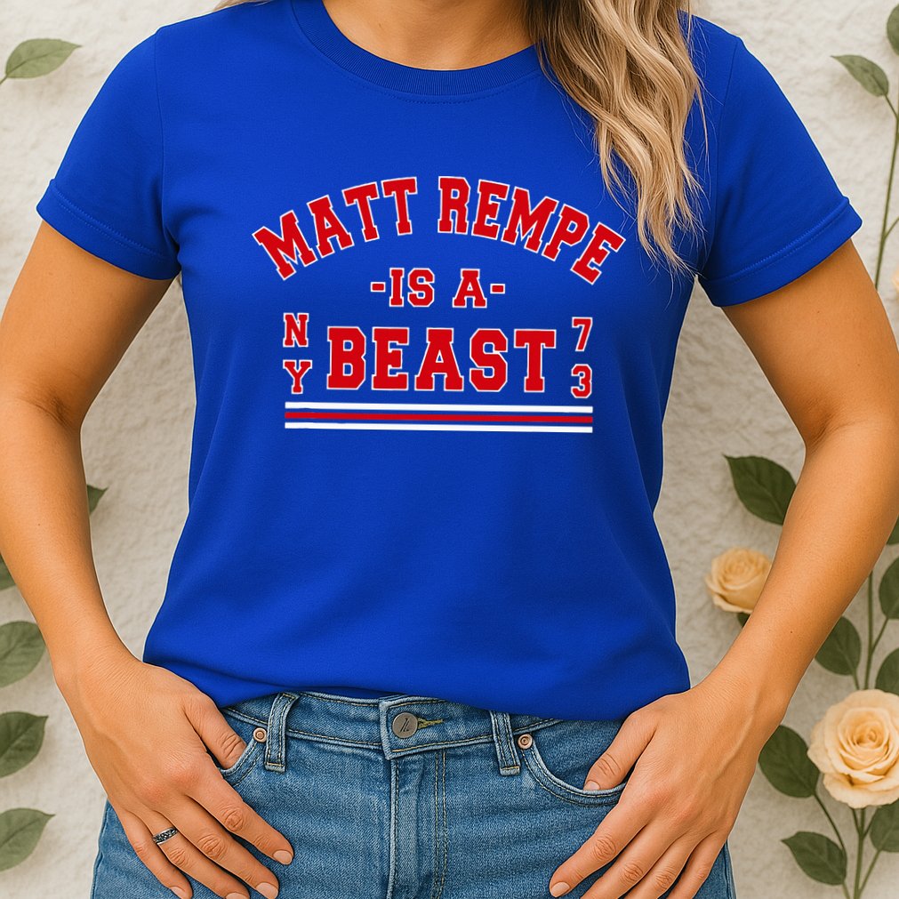 Matt Rempe Is A Beast Womens T-Shirt