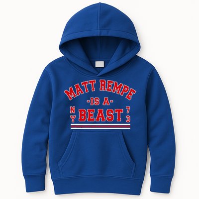 Matt Rempe Is A Beast Kids Hoodie