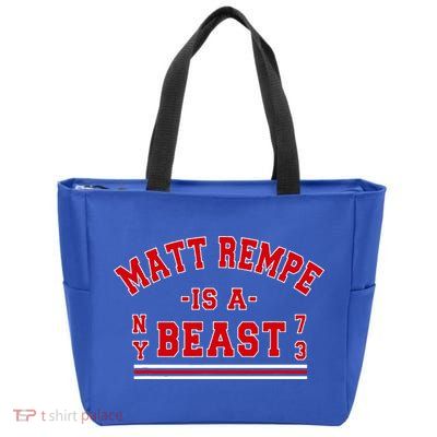 Matt Rempe Is A Beast Zip Tote Bag
