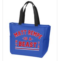 Matt Rempe Is A Beast Zip Tote Bag