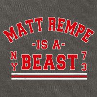 Matt Rempe Is A Beast Cotton Canvas Backpack