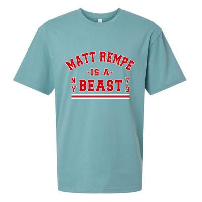 Matt Rempe Is A Beast Sueded Cloud Jersey T-Shirt