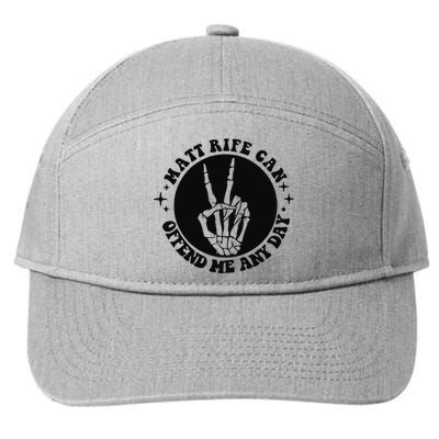 Matt Rife Is My Hallpass Two Sided Funny 7-Panel Snapback Hat