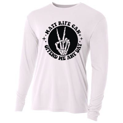 Matt Rife Is My Hallpass Two Sided Funny Cooling Performance Long Sleeve Crew