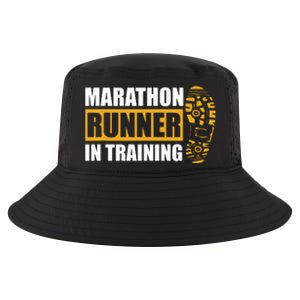 Marathon Runner In Training Quote For A Marathon Runner Cool Comfort Performance Bucket Hat