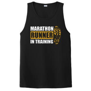 Marathon Runner In Training Quote For A Marathon Runner PosiCharge Competitor Tank