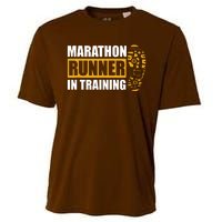 Marathon Runner In Training Quote For A Marathon Runner Cooling Performance Crew T-Shirt