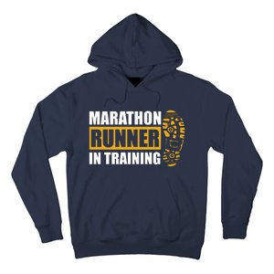 Marathon Runner In Training Quote For A Marathon Runner Hoodie