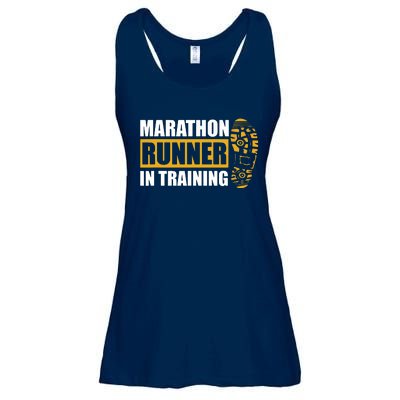 Marathon Runner In Training Quote For A Marathon Runner Ladies Essential Flowy Tank