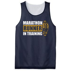 Marathon Runner In Training Quote For A Marathon Runner Mesh Reversible Basketball Jersey Tank