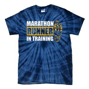 Marathon Runner In Training Quote For A Marathon Runner Tie-Dye T-Shirt