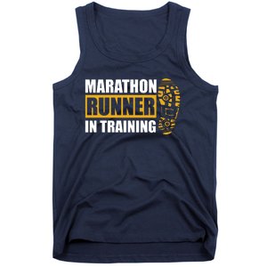 Marathon Runner In Training Quote For A Marathon Runner Tank Top