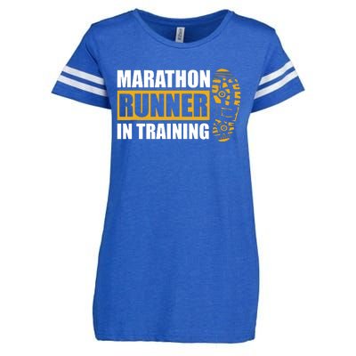 Marathon Runner In Training Quote For A Marathon Runner Enza Ladies Jersey Football T-Shirt