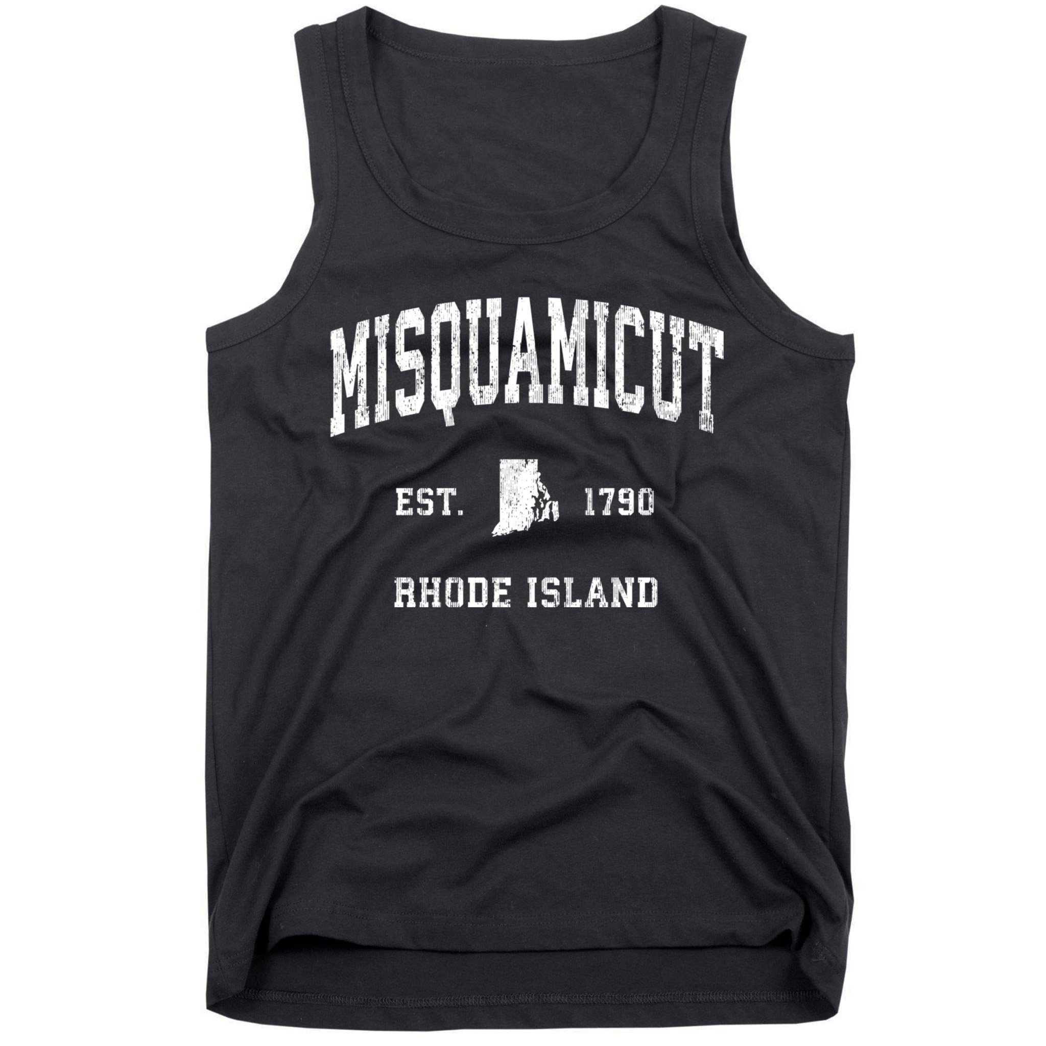 Misquamicut Rhode Island Ri Vintage Athletic Sports Tank Top
