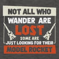 Model Rocket Just Looking For Funny Rocket Science Vector Backpack