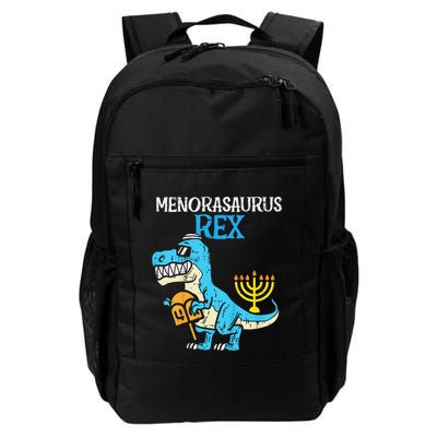 Menorasaurus Rex Jew Dino Trex Hanukkah Backpack