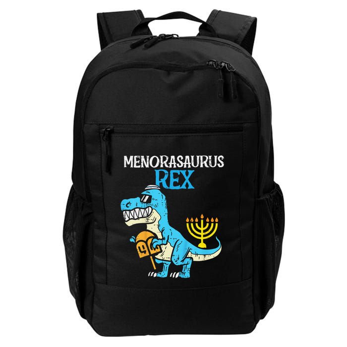 Menorasaurus Rex Jew Dino Trex Hanukkah Backpack