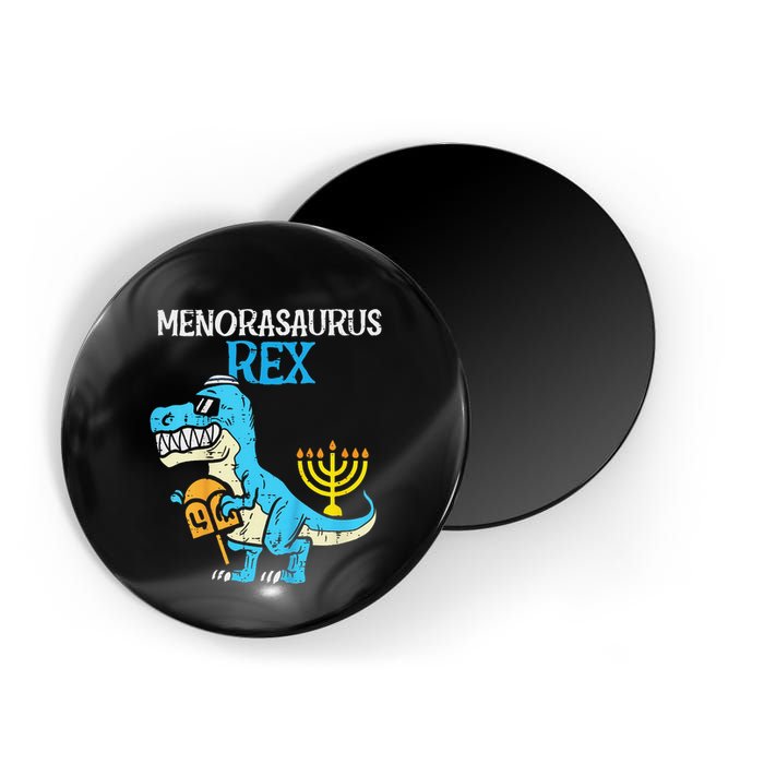 Menorasaurus Rex Jew Dino Trex Hanukkah Magnet