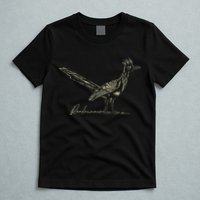 Minimalist Roadrunner Lover Distressed T-Shirt