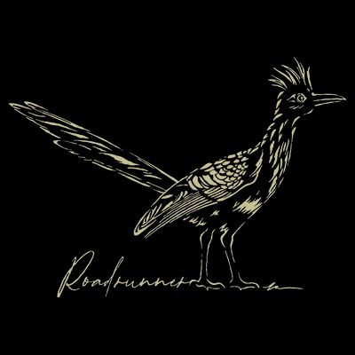 Minimalist Roadrunner Lover Distressed T-Shirt