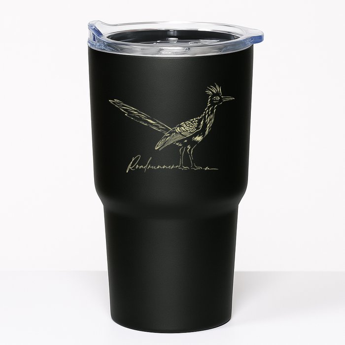 Minimalist Roadrunner Lover Distressed Tumbler