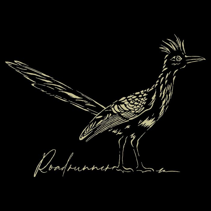 Minimalist Roadrunner Lover Distressed Womens Tank Top